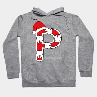 Letter P (Happimola Christmas Alphabet) Hoodie